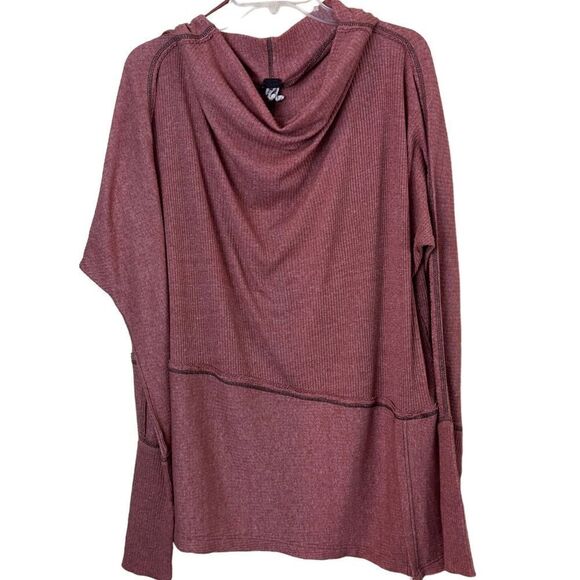 Free People We The Free Londontown Ribbed Thermal Top Size Medium - Picture 4 of 11